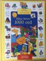 Billede af bogen Mine første 1000 ord - Bamses Leg og Lær - Findebog - Find Bamse inde i bogen