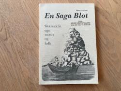 Billede af bogen En saga blot. Skarreklit egn, natur og folk (Med dedikation)