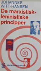 Billede af bogen De marxistisk-leninistiske principper