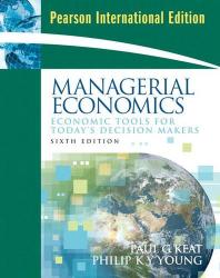 Billede af bogen Managerial economics economic tools for today's decision makers