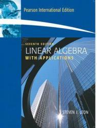 Billede af bogen Linear Algebra with applications