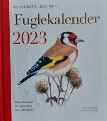 Billede af bogen Fuglekalender 2023 - Årskalender til egne noter