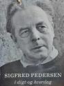 Billede af bogen Sigfred Pedersen i digt og hverdag