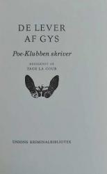 Billede af bogen De lever af gys – Poe-Klubben skriver