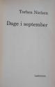 Billede af bogen Dage i september