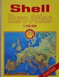 Billede af bogen Shell Euro Atlas 1:750.000