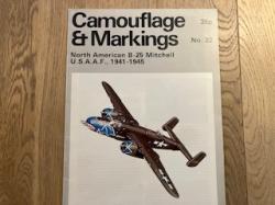 Billede af bogen Camouflage and markings North American B-25 Mitchell U.S.A.A.F 1941-1945