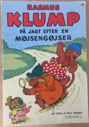 Billede af bogen Rasmus Klump på jagt efter en Møjsengøjser (nr.15)