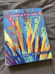 Billede af bogen Chemical Principles