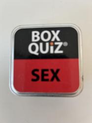 Billede af bogen Box quiz - sex (dansk udgave)