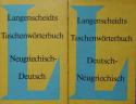 Billede af bogen Langenscheidts Taschenwörterbuch Neugriechisch -Deutsch - Bind 1 & 2
