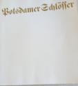 Billede af bogen Potsdamer Schlösser in Geschichte und kunst