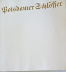 Billede af bogen Potsdamer Schlösser in Geschichte und kunst