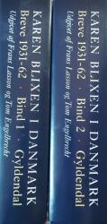 Billede af bogen Karen Blixen i Danmark - Breve 1931-62 - Bind 1 & 2