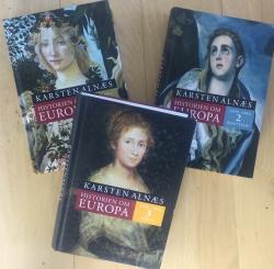 Billede af bogen Historien om Europa 1-3 - Opvågning + Besættelse + Opbrud