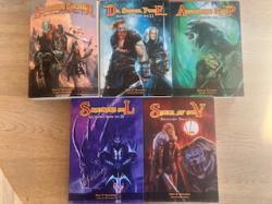 Billede af bogen Sølvklinge Saga 1-5