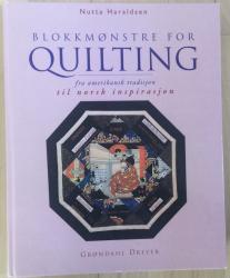 Billede af bogen Blokkmønstre for quilting fra amerikansk tradisjon til norsk inspirasjon