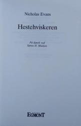 Billede af bogen Hestehviskeren