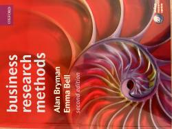 Billede af bogen Business Research Methods