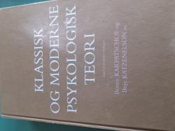 Billede af bogen Klassisk og moderne psykologisk teori