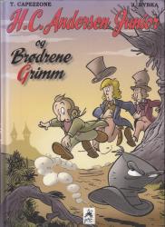 Billede af bogen h c andersen junior og brødrene grimm