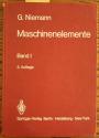 Billede af bogen Maschinenelemente, Bd. 1