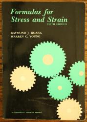Billede af bogen Formulas for Stress and Strain