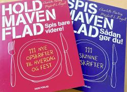 Billede af bogen SPIS MAVEN FLAD / HOLD MAVEN FLAD - 2 bøger