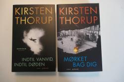 Billede af bogen Indtil vanvid, indtil døden + Mørket bag dig