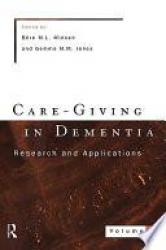 Billede af bogen Care-giving in Dementia