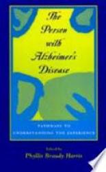 Billede af bogen The Person with Alzheimer's Disease