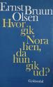 Billede af bogen Hvor gik Nora hen, da hun gik ud? - Folkekomedie i 3 akter