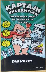 Billede af bogen Kaptajn Underhyler og kampen mod de hvæsende WC'er (nr.2)