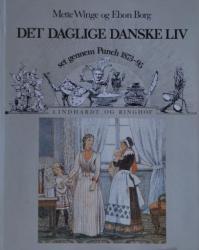 Billede af bogen Det daglige danske liv set gennem Punch 1873 -95