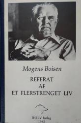 Billede af bogen Referat af et flerstrenget liv