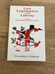 Billede af bogen Law, Legislation and Liberty, Volume 2: The Mirage of Social Justice