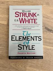 Billede af bogen The Elements of Style (Fourth Edition)