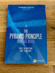 Billede af bogen The Pyramid Principle: Logic in Writing and Thinking