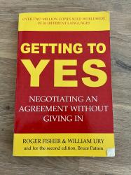 Billede af bogen Getting to Yes: The Secret to Successful Negotiation