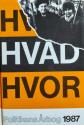 Billede af bogen HVEM HVAD HVOR 1987 -Politikens Årbog
