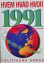 Billede af bogen HVEM HVAD HVOR 1991 -Politikens Årbog