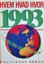 Billede af bogen HVEM HVAD HVOR 1993 -Politikens Årbog