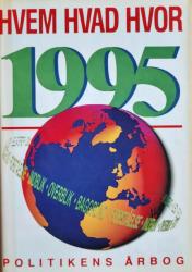 Billede af bogen HVEM HVAD HVOR 1995 -Politikens Årbog