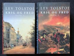 Billede af bogen Krig og fred. 2 bind.