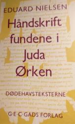 Billede af bogen Håndskrift fundene i Juda Ørken - Dødehavsteksterne