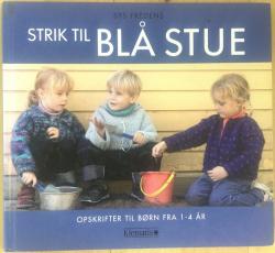 Billede af bogen Strik til blå stue - Opskrifter til børn fra 1-4 år