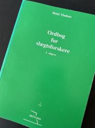 Billede af bogen Ordbog for slægtsforskere