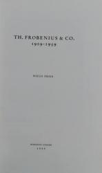 Billede af bogen Th. Frobenius & Co. 1909-1959