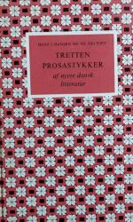 Billede af bogen Tretten prosastykker af nyere dansk litteratur