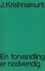 Billede af bogen En forvandling er nødvendig 